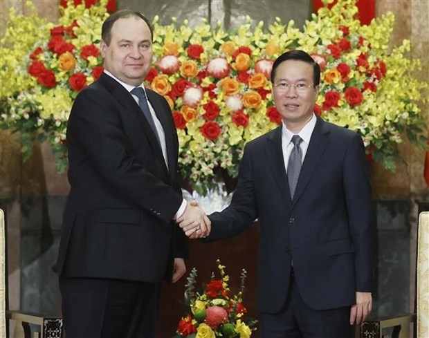 Vietnam always remembers wholehearted support, assistance of Belarus: President