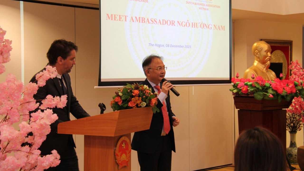 Tăng cường đối thoại, giao lưu giữa Đại sứ quán và cộng đồng doanh nghiệp Việt Nam-Hà Lan