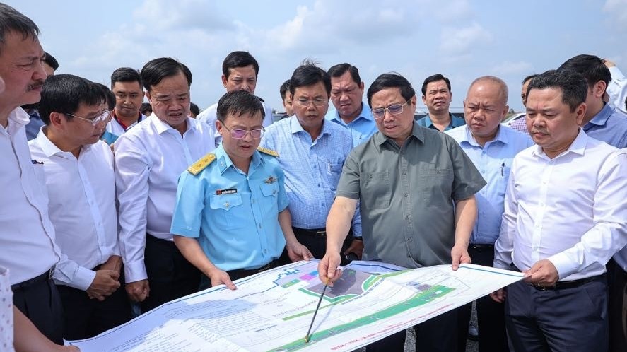 Thủ tướng Phạm Minh Chính khảo sát 3 dự án công nghiệp, cao tốc, sân bay trọng điểm tại Cà Mau