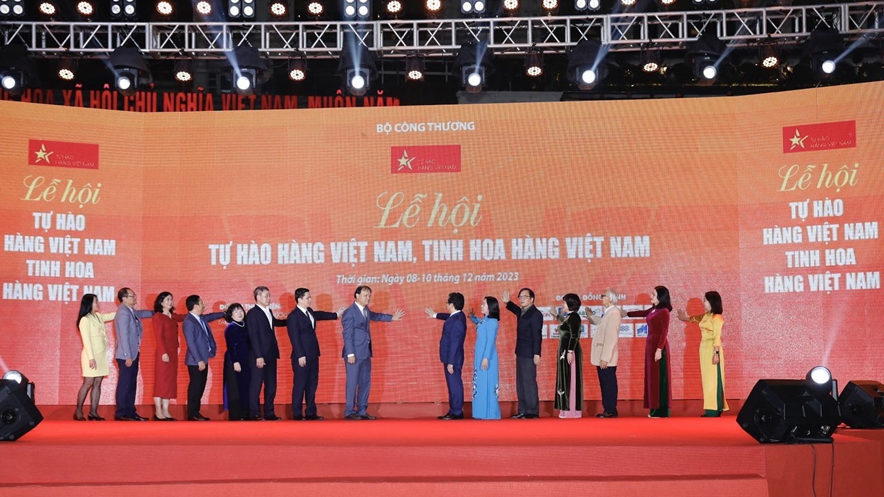 Tưng bừng lễ hội Tự hào hàng Việt Nam, tinh hoa hàng Việt Nam năm 2023