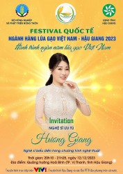 NSƯT Hương Giang, ca sĩ Trọng Tấn cùng dàn Sao Việt biểu diễn tại Festival Lúa gạo quốc tế 2023