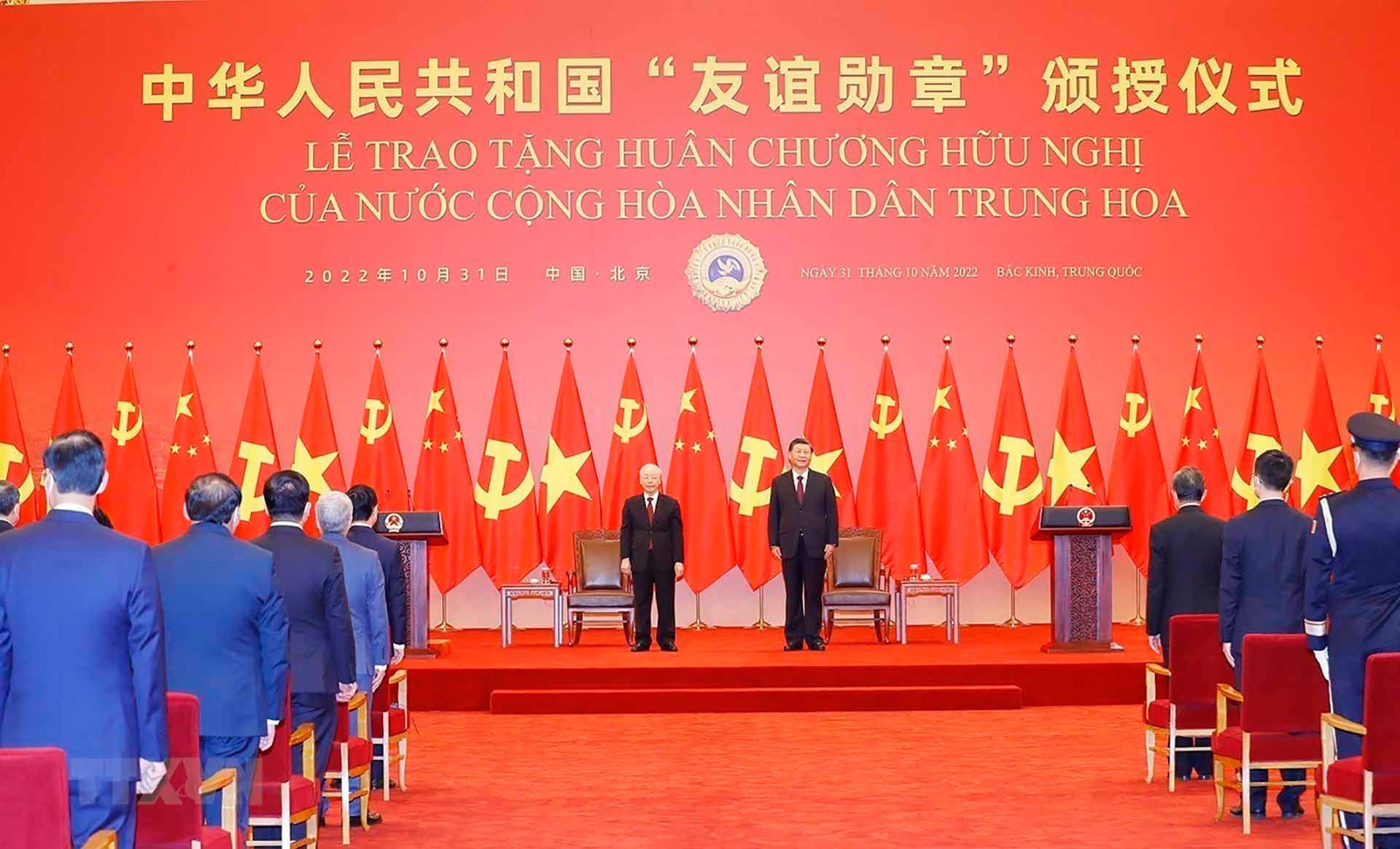 Tổng Bí thư Nguyễn Phú Trọng thăm Trung Quốc 30/10-1/11/2022.