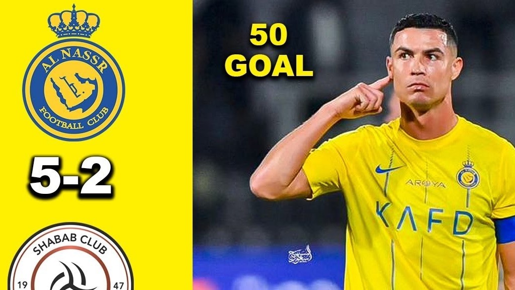 Ghi bàn cho Al Nassr, Cristiano Ronaldo chạm mốc 50 bàn thắng trong năm 2023