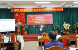 Sĩ quan Cảnh sát biển Việt Nam tham gia khóa tập huấn Luật Nhân đạo Quốc tế