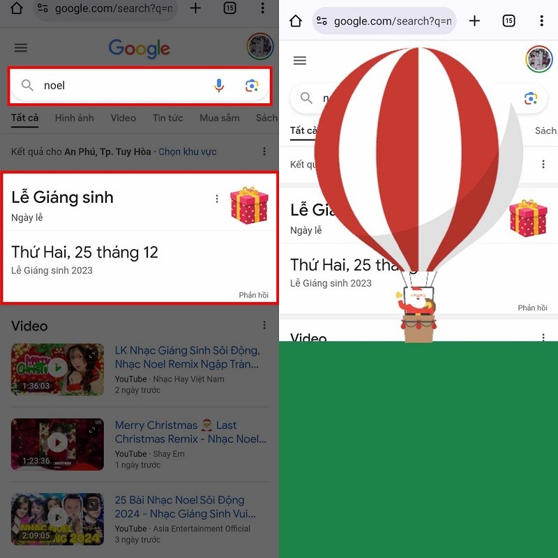 Hướng dẫn cách chơi game Noel trên Google cực thú vị bạn nên thử