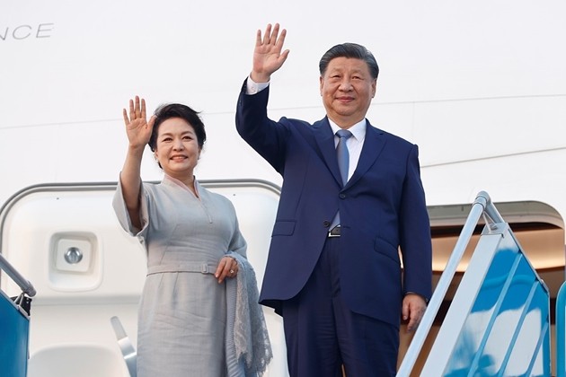 Chinese Party, State leader Xi Jinping concludes state visit to Vietnam