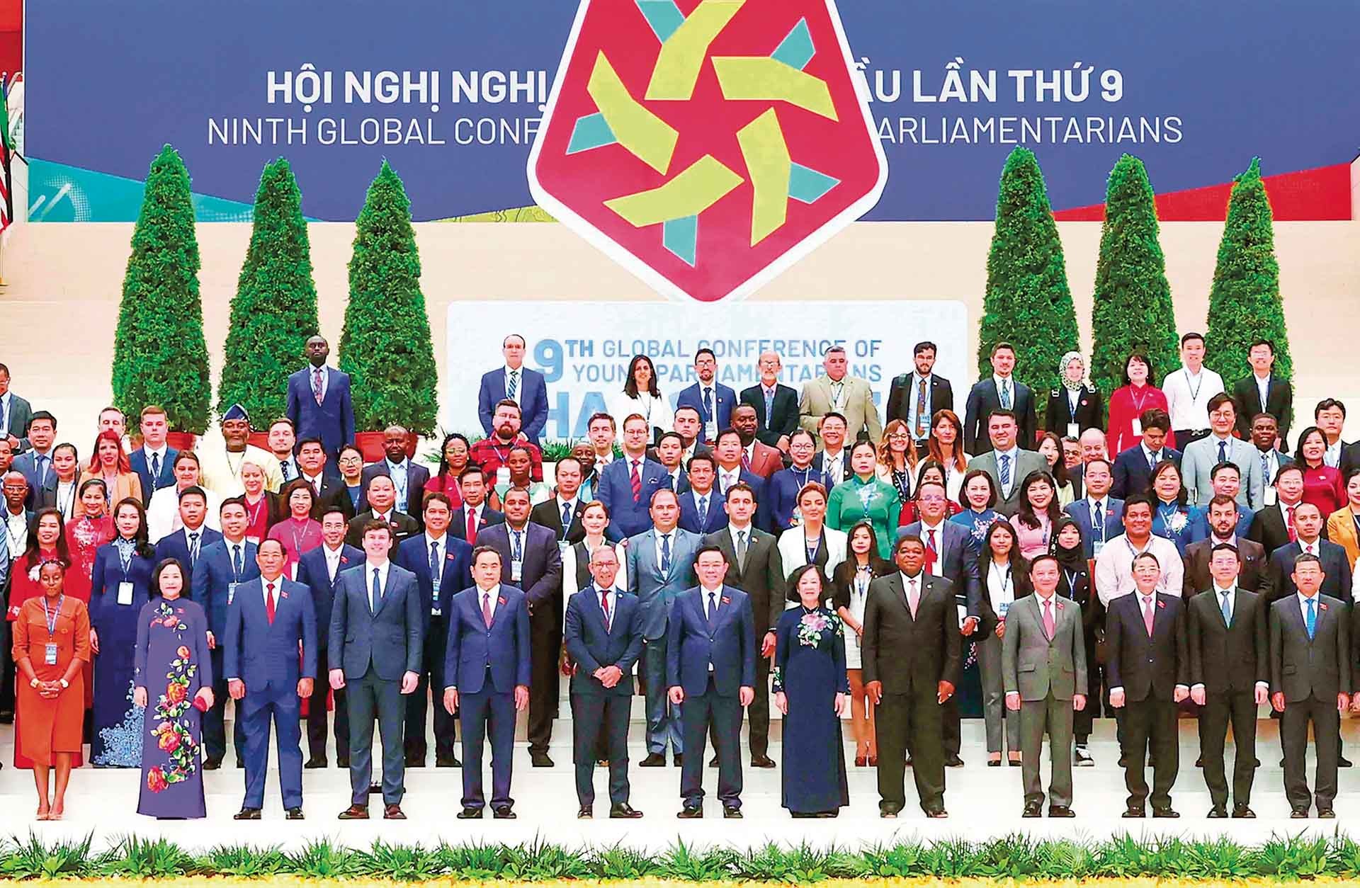 Hội nghị Nghị sĩ trẻ toàn cầu lần thứ 9 được tổ chức thành công (tháng 9/2023) tại Việt Nam là một kết quả quan trọng của hoạt động Quốc hội Việt Nam trong năm 2023.