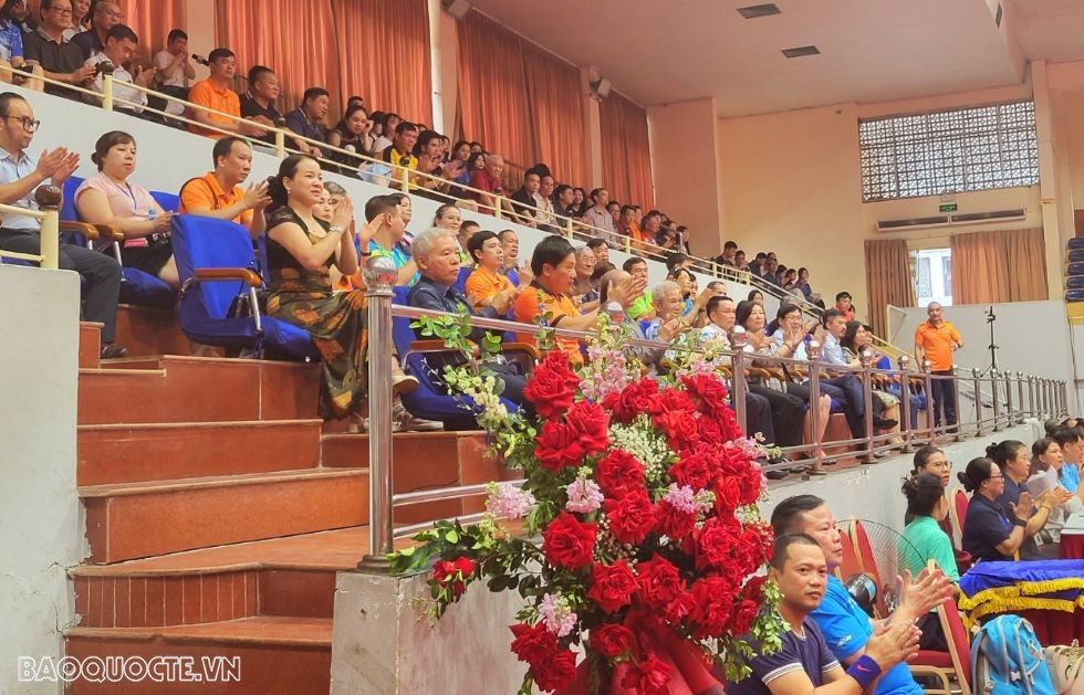 Sôi động tại lễ bế mạc Giải Bóng bàn Cúp Hội Nhà báo Việt Nam lần thứ XVI - năm 2023