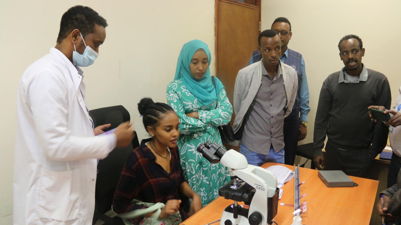 WHO can thiệp để kiểm soát sự bùng phát bệnh Leishmania ở da ở khu vực Somali thông qua nâng cao năng lực cho nhân viên y tế. (Nguồn: WHO)