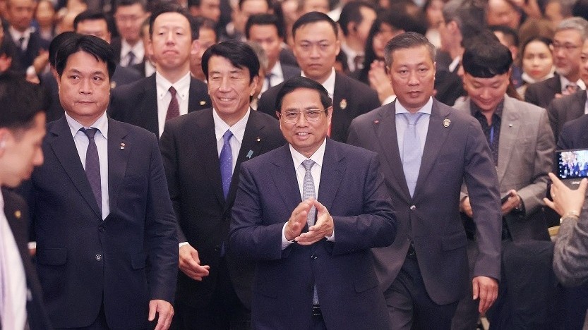 Thủ tướng Phạm Minh Chính dự Diễn đàn Kinh tế Việt-Nhật, chứng kiến trao 30 văn kiện hợp tác