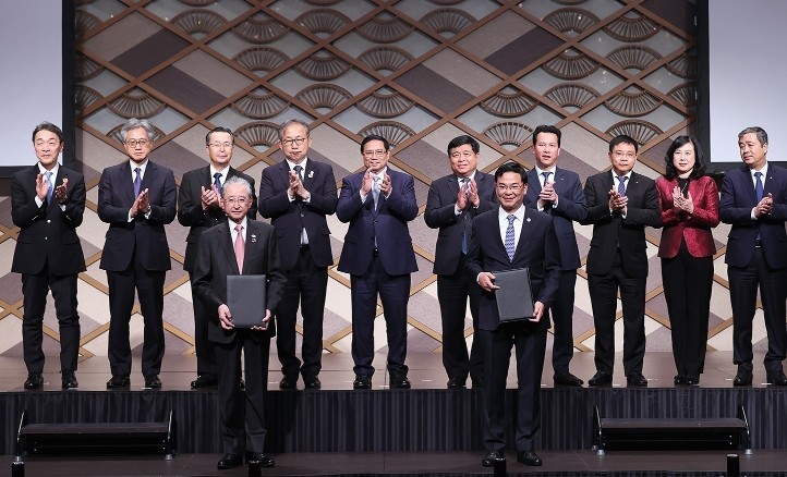 Thủ tướng Phạm Minh Chính dự Diễn đàn Doanh nghiệp Việt-Nhật, chứng kiến ký kết 30 thỏa thuận hợp tác