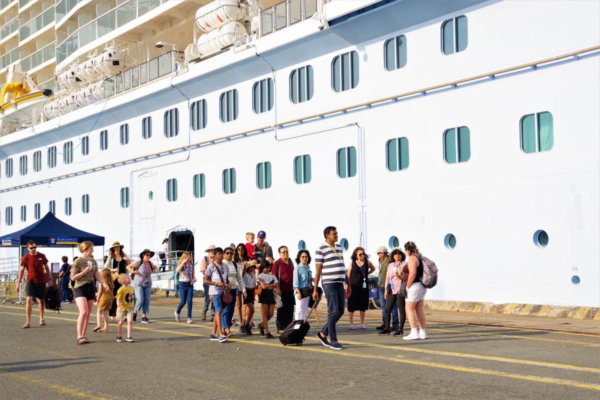 Foreign tourists visit Ba Ria - Vung Tau southern province. (Photo: Vietnamnet)