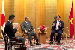 Thủ tướng Phạm Minh Chính tiếp cựu Thủ tướng Yasuo Fukuda, con của người đưa ra học thuyết 'từ trái tim đến trái tim' của Nhật Bản