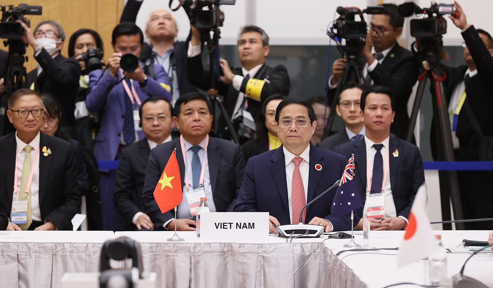 Thủ tướng Phạm Minh Chính dự Hội nghị thượng đỉnh Cộng đồng châu Á phát thải ròng bằng 0 (AZEC)