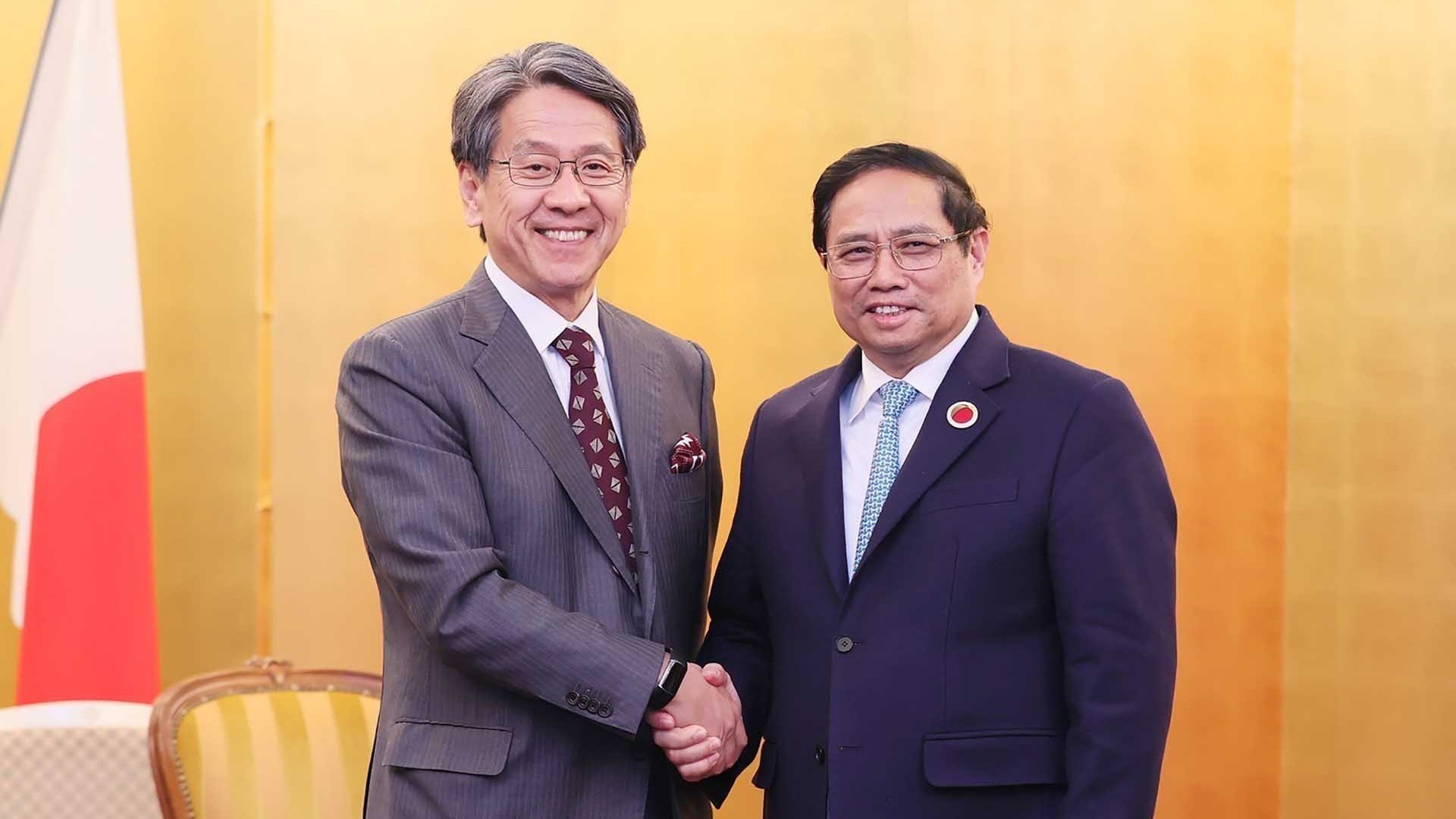 Thủ tướng tiếp Chủ tịch Ngân hàng Hợp tác quốc tế Nhật Bản và Tập đoàn Sumitomo