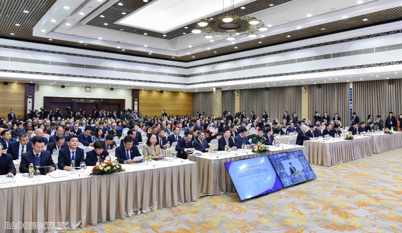 (Chờ VBC gửi) Toàn văn phát biểu của đồng chí Tổng Bí thư Nguyễn Phú Trọng  tại Hội nghị Ngoại giao lần thứ 32