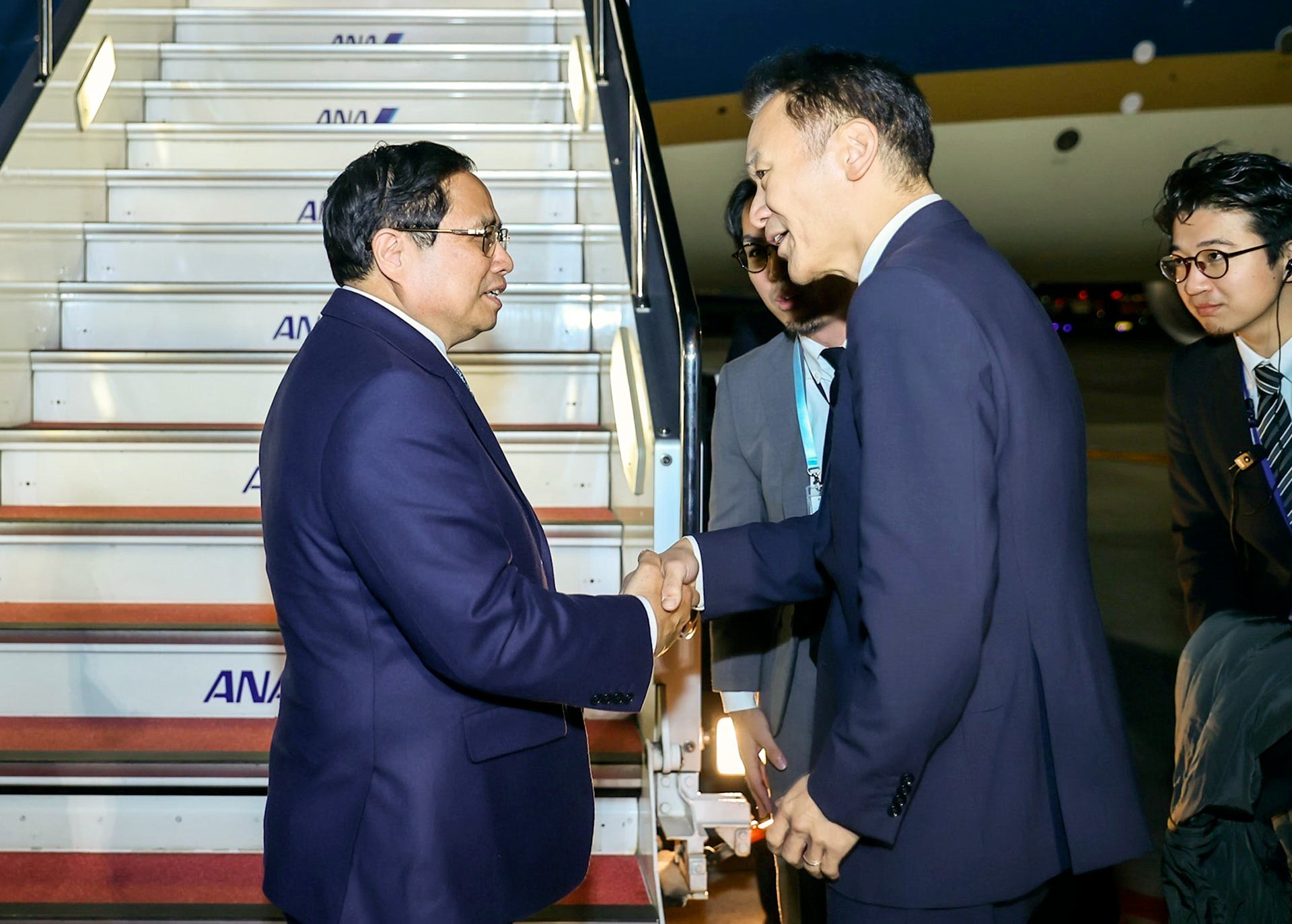 Thủ tướng Phạm Minh Chính và đoàn đại biểu cấp cao Việt Nam rời Tokyo, kết thúc chuyến công tác dự Hội nghị Cấp cao kỷ niệm 50 năm quan hệ ASEAN-Nhật Bản và hoạt động song phương tại Nhật Bản từ ngày 15-18/12/2023