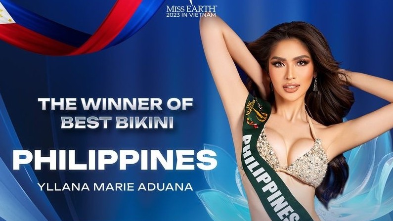 Miss Earth 2023: Mỹ nhân Philippines Yllana Aduana thắng giải phụ mặc bikini đẹp nhất