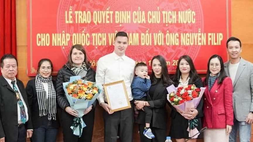 Thủ môn Filip Nguyễn nhận quốc tịch và họ tên Việt Nam