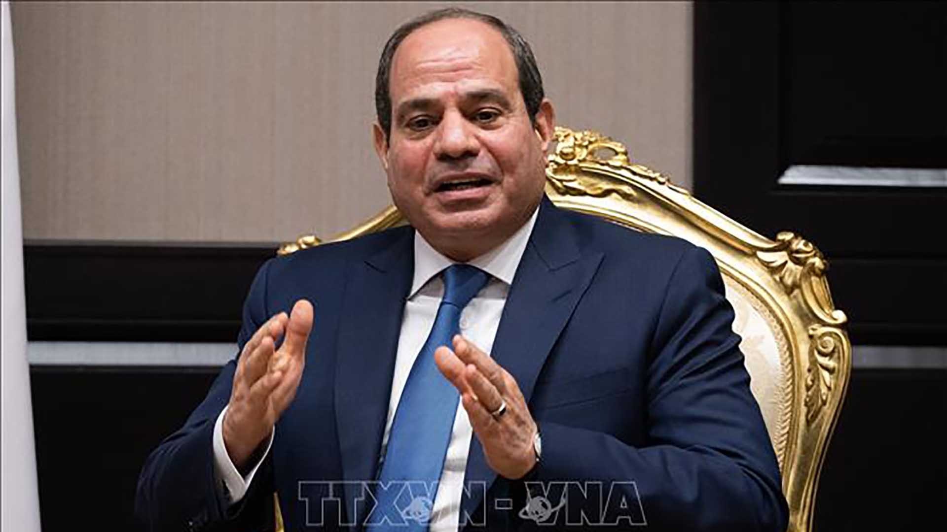 Điện mừng Tổng thống nước Cộng hòa Arab Ai Cập