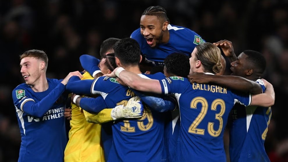 Vượt qua Newcastle sau loạt đá luân lưu, Chelsea vào bán kết Carabao Cup