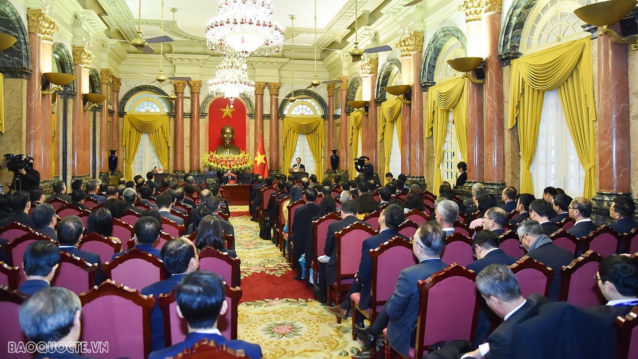 Chủ tịch nước Võ Văn Thưởng: ngành Ngoại giao sẽ phát huy tốt vai trò tiên phong