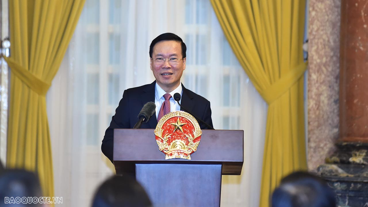 Chủ tịch nước Võ Văn Thưởng: ngành Ngoại giao sẽ phát huy tốt vai trò tiên phong