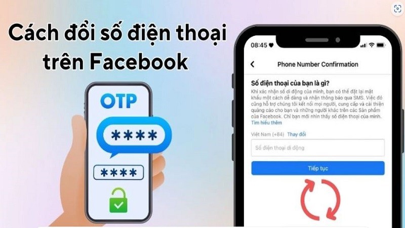 Hướng dẫn cụ thể cơ hội thay đổi số điện thoại cảm ứng thông minh bên trên Facebook cực kỳ đơn giản