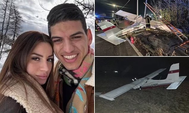 Italy: Đôi vợ chồng trẻ sống sót hy hữu sau hai tai nạn hiếm thấy của máy bay nhỏ