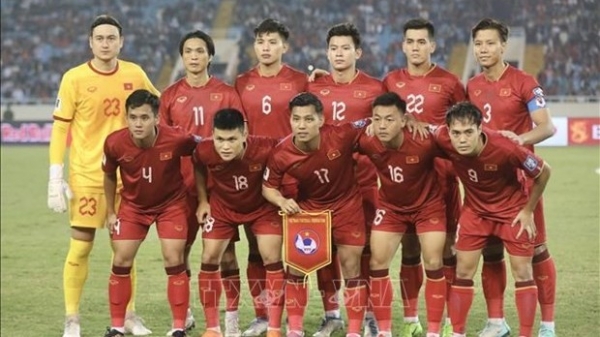 Vietnamese men’s football team maintain Southeast Asia’s top position
