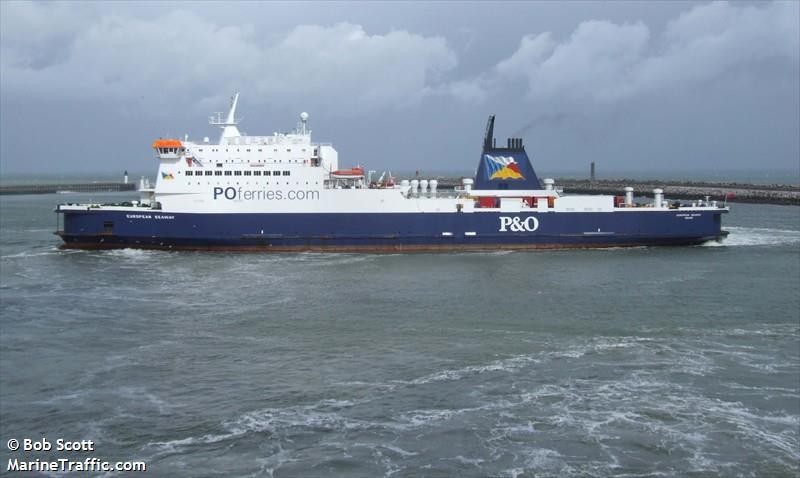 phà vận chuyển hàng hóa “Blue Wave Harmony”(Nguồn: marinetraffic)