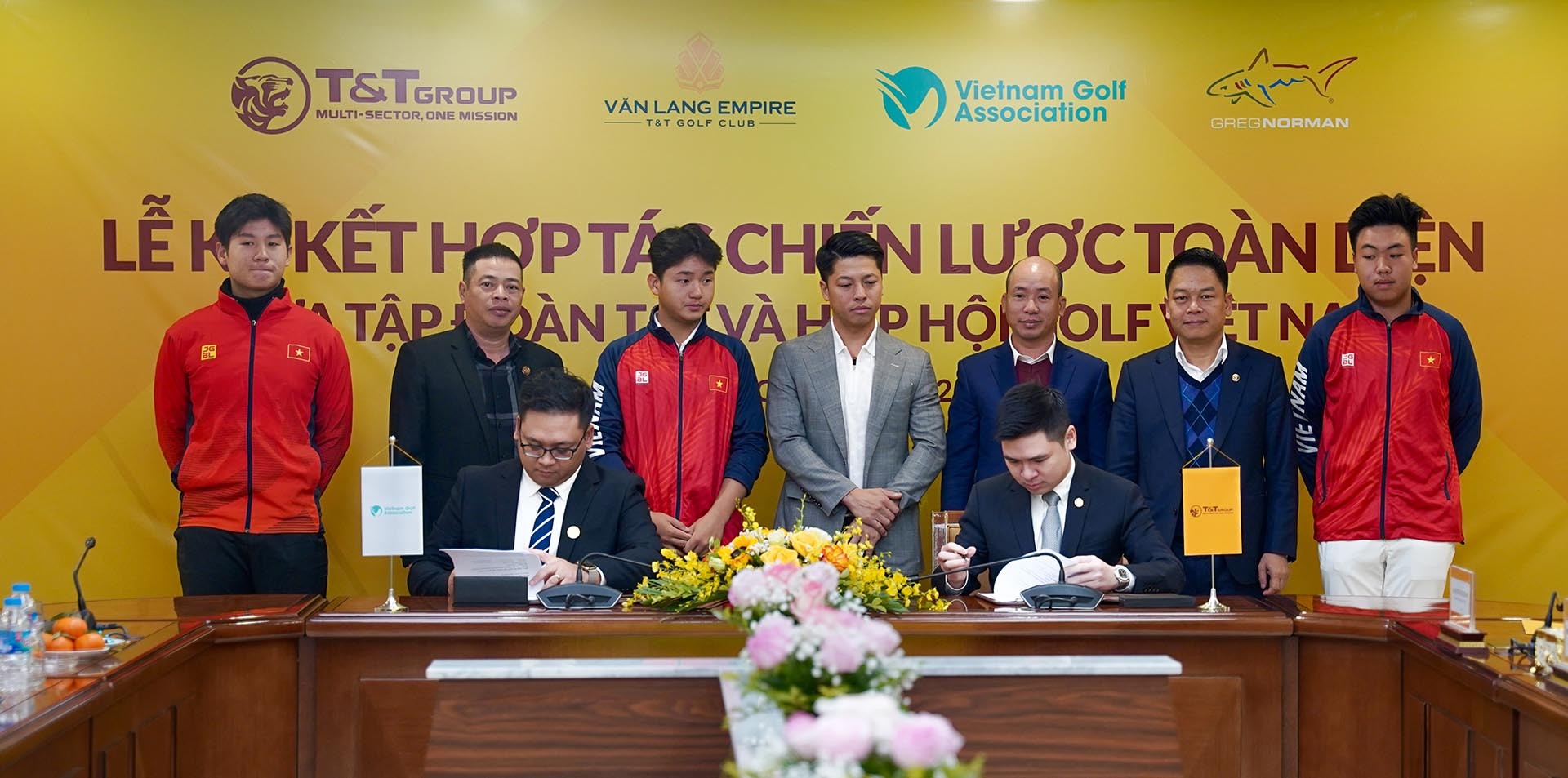 Tập đoàn T&T Group ký kết hợp tác chiến lược toàn diện với Hiệp hội Golf Việt Nam
