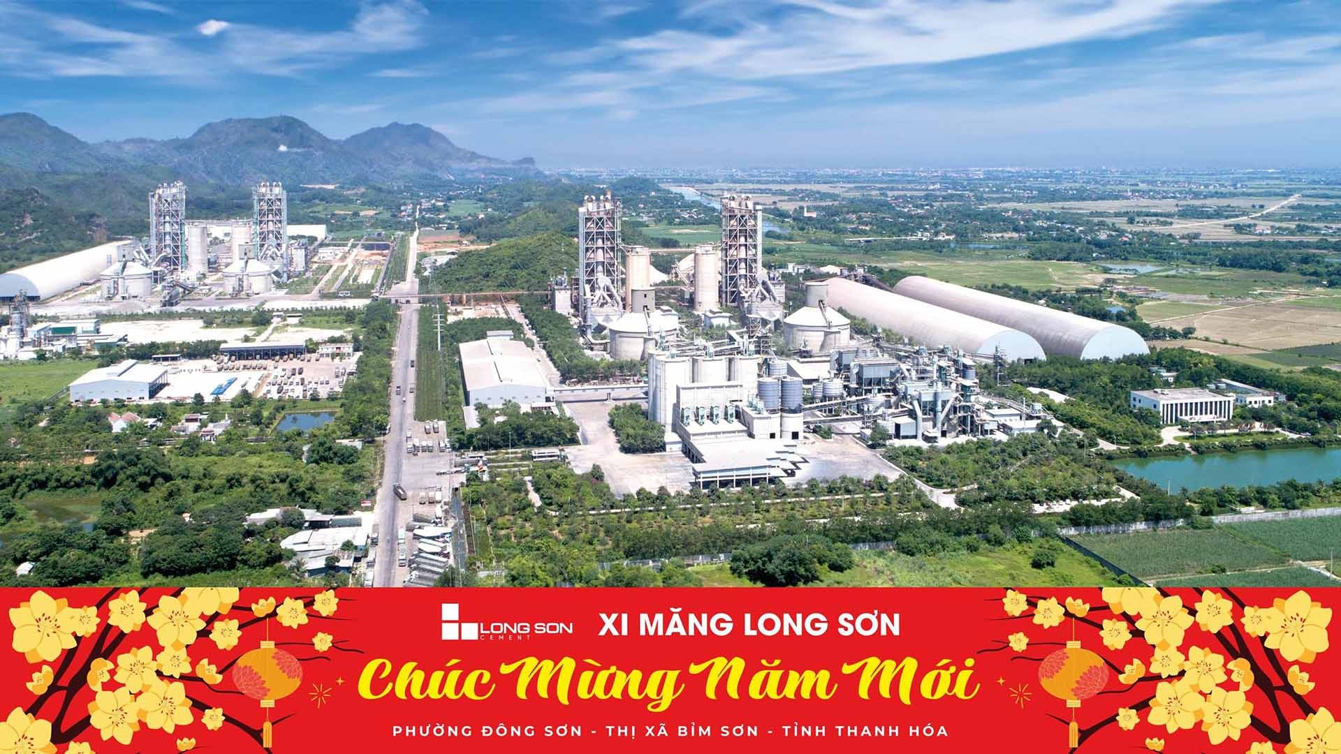 Nhà máy Xi măng Long Sơn.