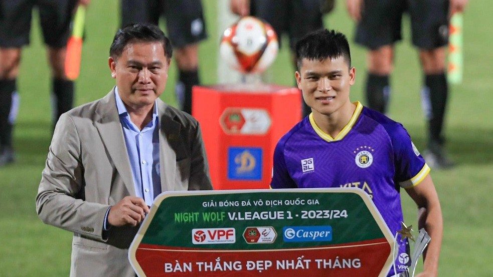 Asian Cup 2023: AFC giới thiệu và ca ngợi tài năng ghi bàn của tiền đạo Tuấn Hải