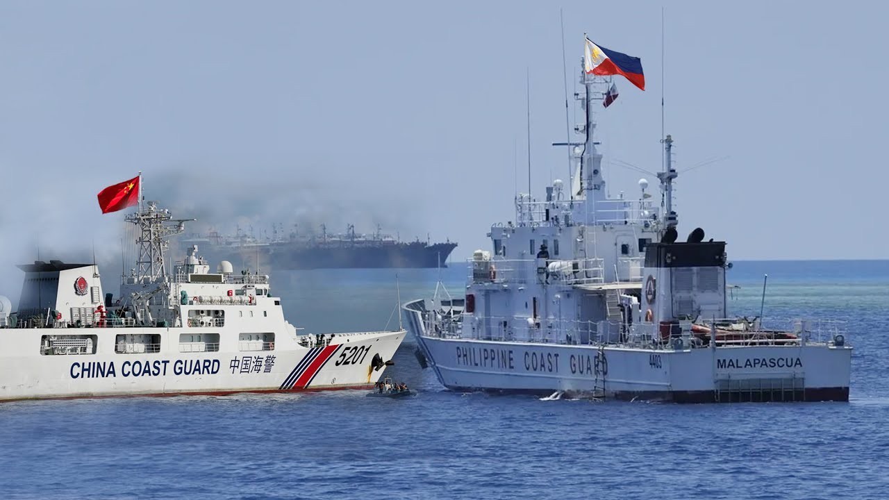 Philippines cáo buộc tàu Trung Quốc có hành động nguy hiểm trên Biển Đông