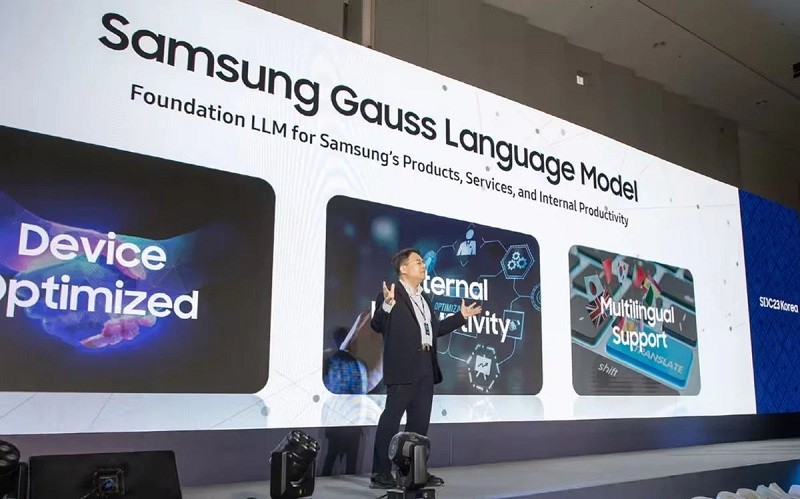 Tính năng dịch cuộc gọi trên Samsung Galaxy S24 sử dụng mô hình AI tạo sinh Gauss của Samsung.