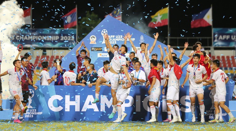 vô địch của U23 Việt Nam ở giải Đông Nam Á