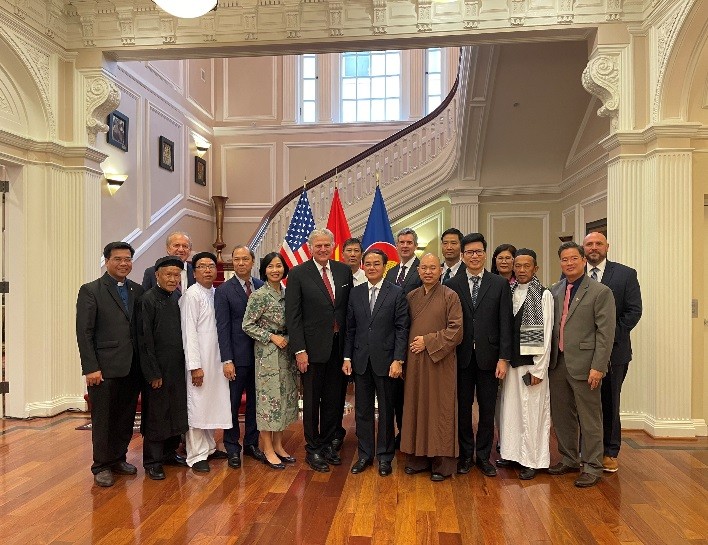 Thúc đẩy quan hệ Đối tác chiến lược toàn diện Việt Nam-Hoa Kỳ trong lĩnh vực tôn giáo