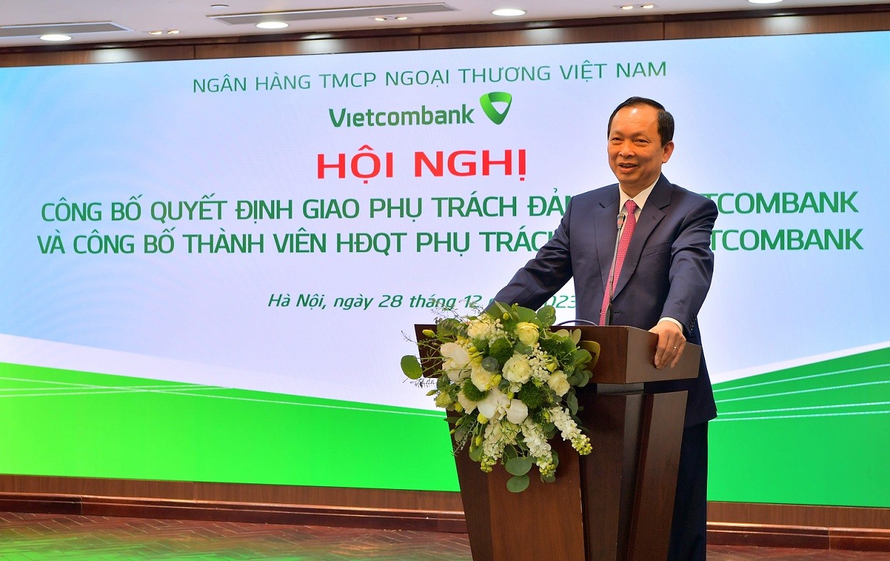 Vietcombank công bố quyết định giao phụ trách Đảng bộ và thành viên phụ trách Hội đồng quản trị