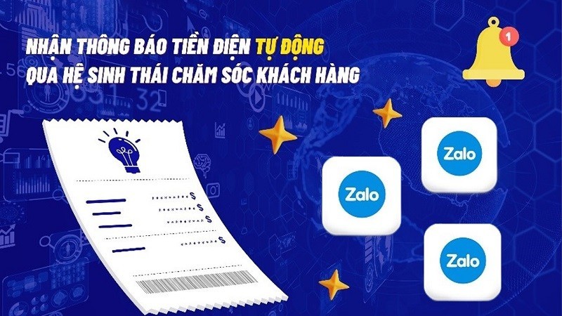 Cách nhận thông báo tiền điện qua Zalo chính xác siêu đơn giản