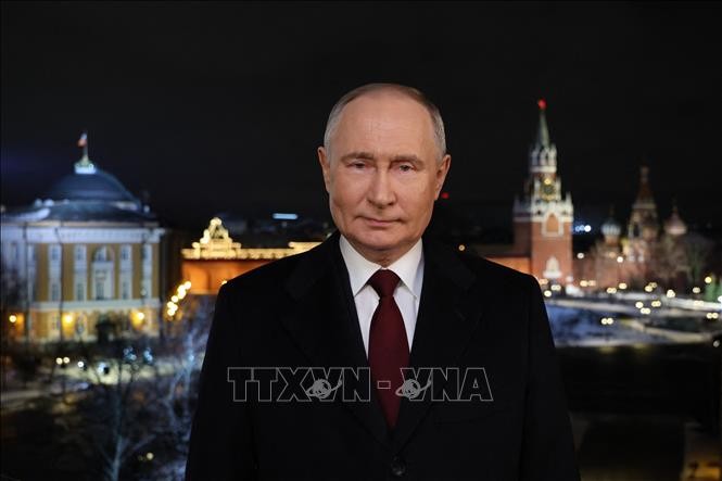 Tổng thống  V.Putin kêu gọi người Nga đoàn kết để đảm bảo tương lai đất nước