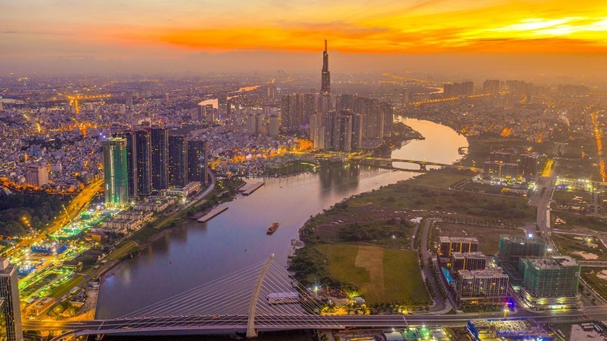 Magnificent beauty of Ho Chi Minh City from above