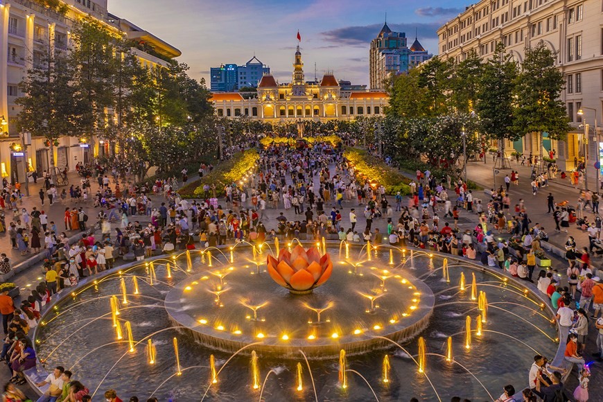 Magnificent beauty of Ho Chi Minh City from above