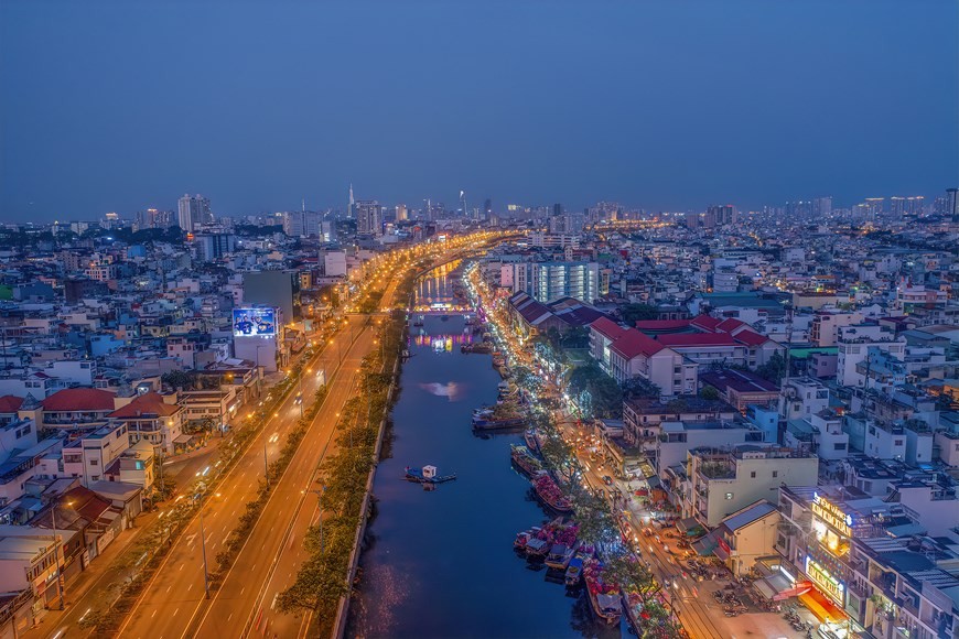 Magnificent beauty of Ho Chi Minh City from above