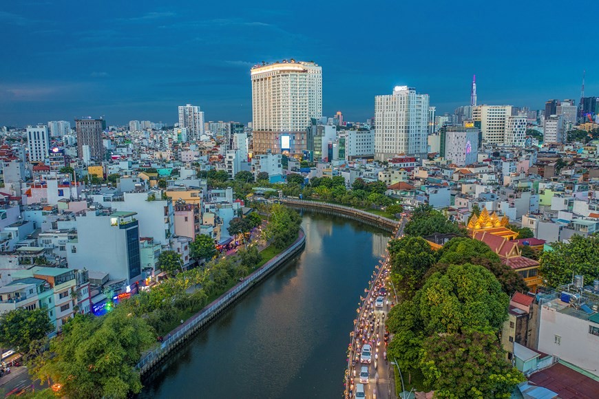 Magnificent beauty of Ho Chi Minh City from above