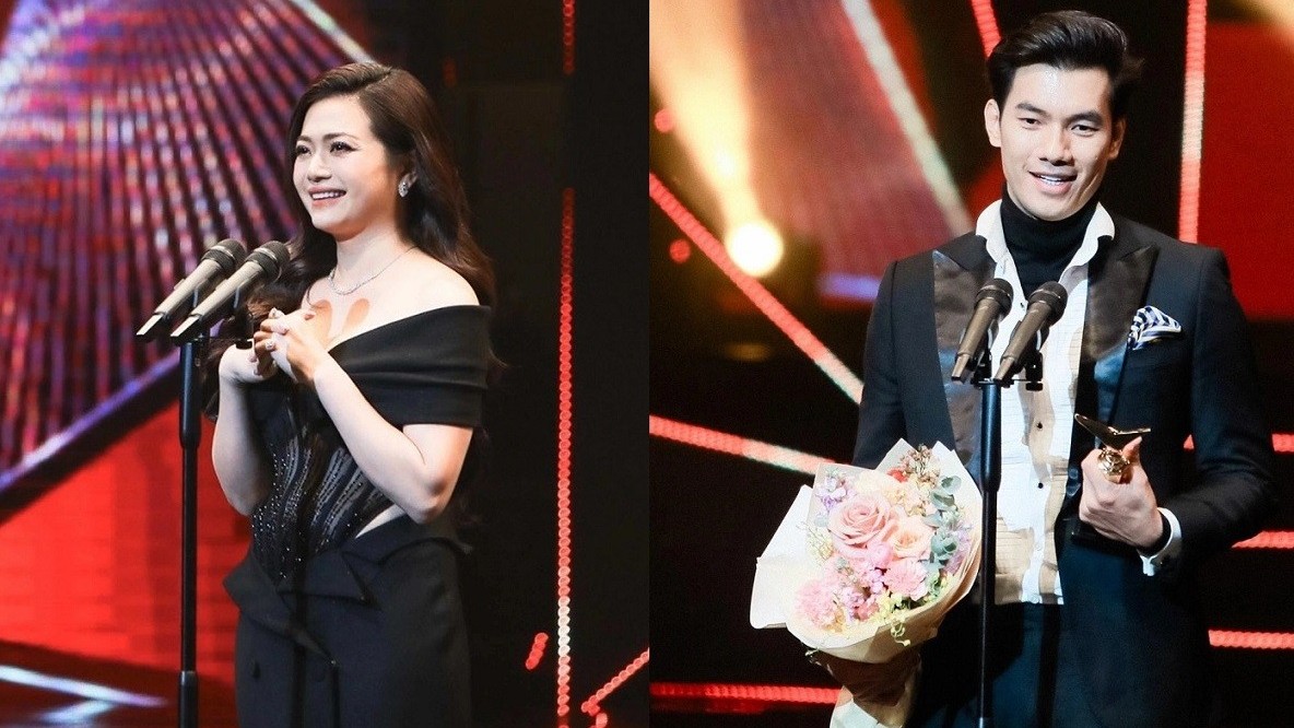VTV Awards 2023: Kiều Anh và Nhan Phúc Vinh giành giải Diễn viên truyền hình ấn tượng