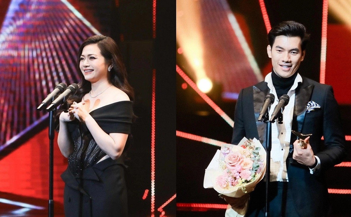 VTV Awards 2023: Kiều Anh và Nhan Phúc Vinh giành giải Diễn viên ấn tượng