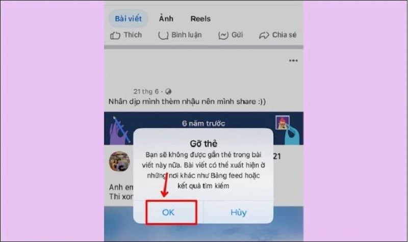 Hướng dẫn cách gỡ gắn thẻ trên Facebook nhanh chóng nhất