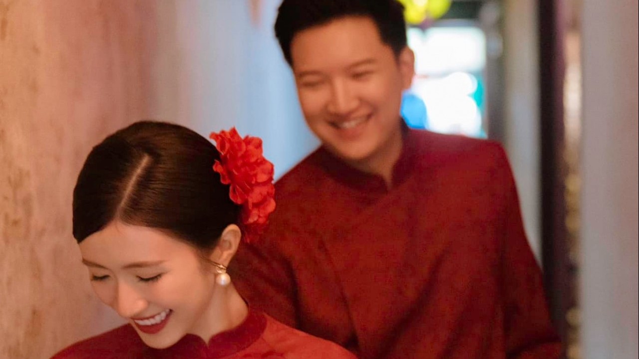 Ảnh cưới đầy thơ mộng của diễn viên Ngọc Huyền 'Thương ngày nắng về'