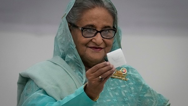  Theo các cuộc thăm dò trước bầu cử, Đảng Liên đoàn Awami (AL) của Thủ tướng đương nhiệm Sheikh Hasina khả năng cao sẽ giành chiến thắng lần thứ tư liên tiếp. (Nguồn: AP)